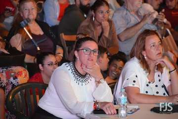 La joven Oneida Rodríguez gana el I Festival de la Canción de Melenara (Foto Francisco Javier Santana)